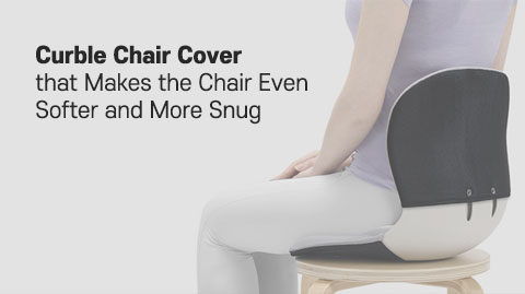 Curble chair Cover that Makes the Chair Even Softer and mre snug