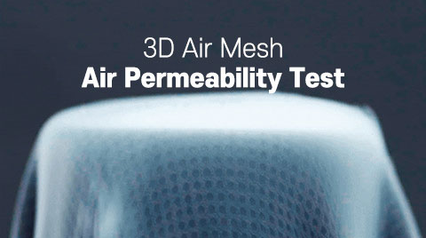 3D Air Mesh Air Permeability Test